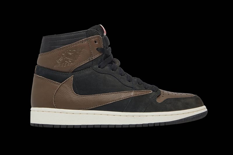 トラヴィス・スコット x Air Jordan 1 Retro High OG “Black Dark Mocha” のサンプルがオークションに登場