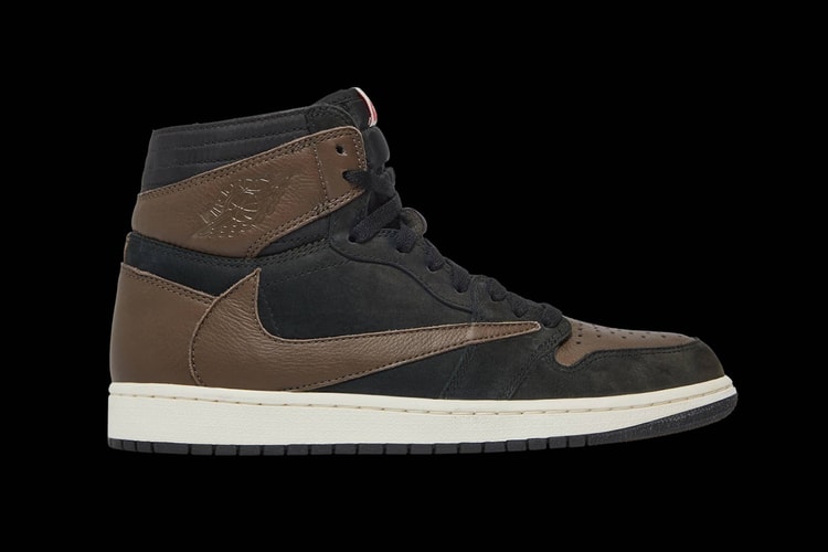 トラヴィス・スコット x Air Jordan 1 Retro High OG “Black Dark Mocha” のサンプルがオークションに登場