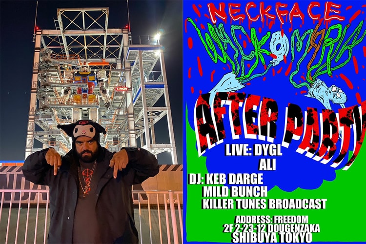 WACKO MARIA が旗艦店 PARADISE TOKYO にてネックフェイスを迎えたアートショーを開催