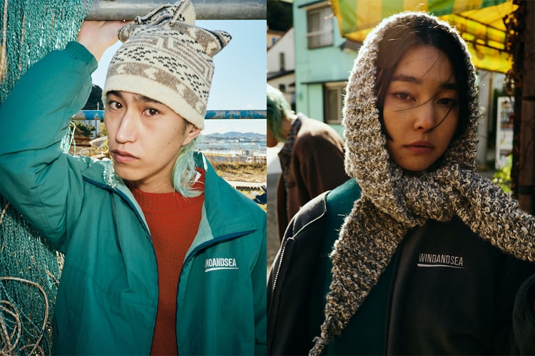 WIND AND SEA のサステナブルな新プロジェクトより2023年秋冬シーズンのアイテムが登場