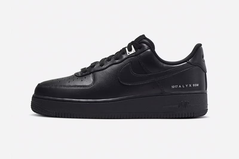 1017 アリクス 9SM x ナイキ エア フォース 1 ロー の国内発売情報が解禁 1017 ALYX 9SM x Nike Air Force 1 Low release info