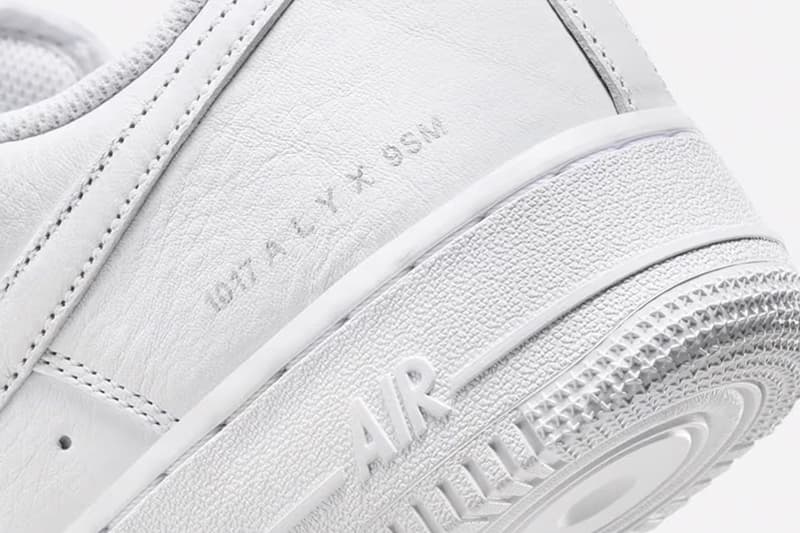 1017 アリクス 9SM x ナイキ エア フォース 1 ロー の国内発売情報が解禁 1017 ALYX 9SM x Nike Air Force 1 Low release info