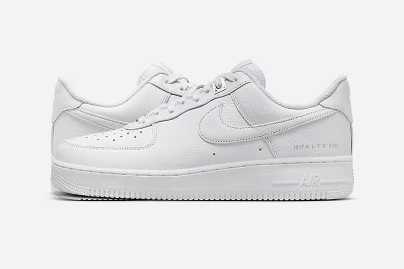 1017 アリクス 9SM x ナイキ エア フォース 1 ロー の国内発売情報が解禁 1017 ALYX 9SM x Nike Air Force 1 Low release info