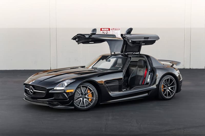 メルセデスベンツSLS AMGブラックシリーズがオークションに出品される 2014 Mercedes Benz SLS AMG Black Series Auction Info