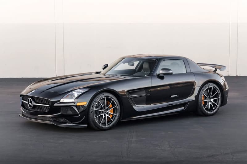 メルセデスベンツSLS AMGブラックシリーズがオークションに出品される 2014 Mercedes Benz SLS AMG Black Series Auction Info