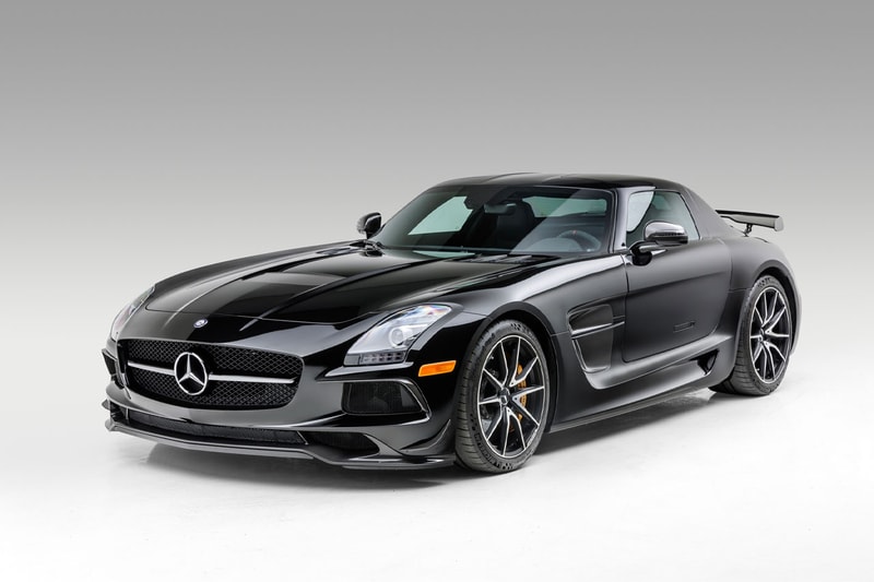 メルセデスベンツSLS AMGブラックシリーズがオークションに出品される 2014 Mercedes Benz SLS AMG Black Series Auction Info