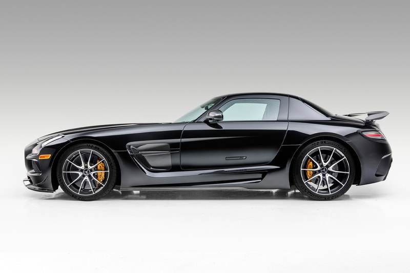 メルセデスベンツSLS AMGブラックシリーズがオークションに出品される 2014 Mercedes Benz SLS AMG Black Series Auction Info