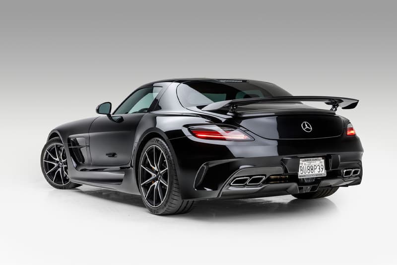 メルセデスベンツSLS AMGブラックシリーズがオークションに出品される 2014 Mercedes Benz SLS AMG Black Series Auction Info