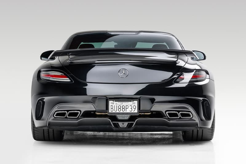 メルセデスベンツSLS AMGブラックシリーズがオークションに出品される 2014 Mercedes Benz SLS AMG Black Series Auction Info