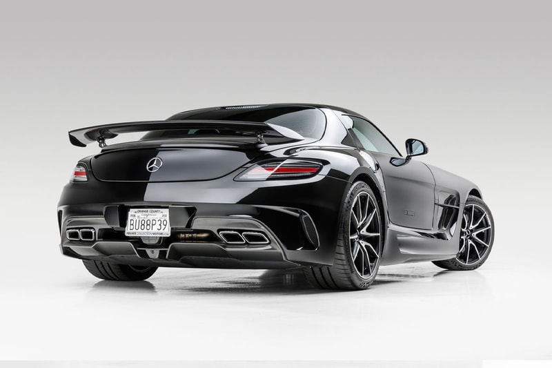 メルセデスベンツSLS AMGブラックシリーズがオークションに出品される 2014 Mercedes Benz SLS AMG Black Series Auction Info