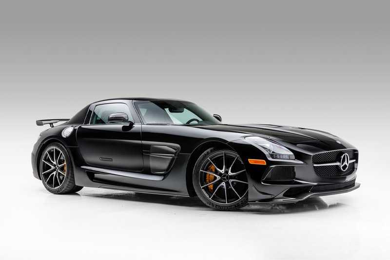 メルセデスベンツSLS AMGブラックシリーズがオークションに出品される 2014 Mercedes Benz SLS AMG Black Series Auction Info