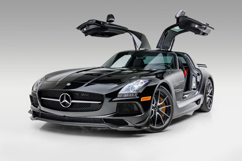 メルセデスベンツSLS AMGブラックシリーズがオークションに出品される 2014 Mercedes Benz SLS AMG Black Series Auction Info