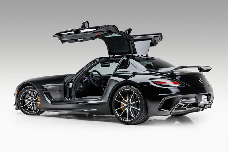 メルセデスベンツSLS AMGブラックシリーズがオークションに出品される 2014 Mercedes Benz SLS AMG Black Series Auction Info