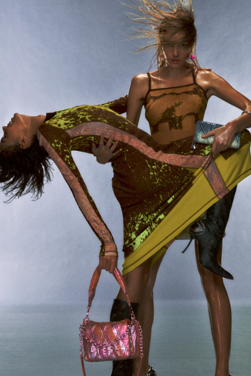 DIESEL 2024年プレフォールコレクション Diesel Pre-Fall 2023 Makes a Sexy Fusion of Styles Fashion 