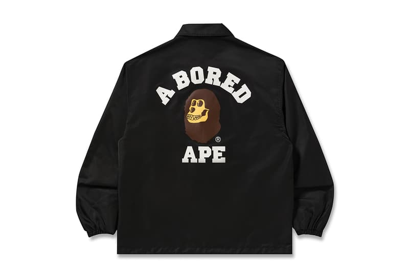 ア・ベイシング・エイプ  x ボアード エイプ ヨット クラブのコラボコレクションがローンチ A BATHING APE®  x Bored Ape Yacht Club collab collection release info Yuga Labs, BAPE®