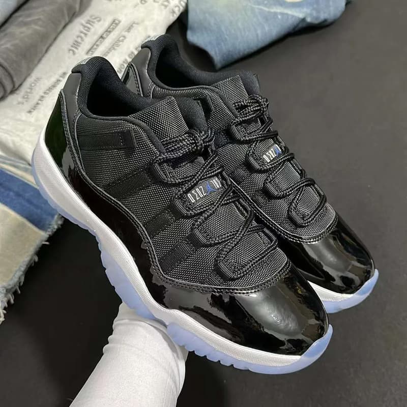 エアジョーダン 11 ロー “スペースジャム” の最新ビジュアルをチェック Air Jordan 11 Low “Space Jam” Sample model news