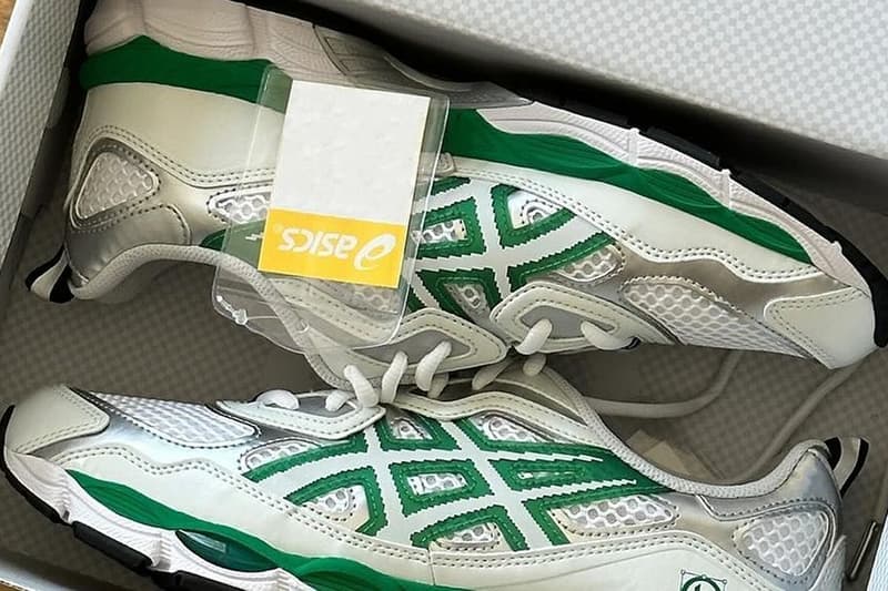 HIDDEN NY が ASICS とのコラボ GEL-NYC のビジュアルを公開 First Look at Upcoming Asics x HIDDEN.NY Collaboration sneakers green shoe new york hidden ppf