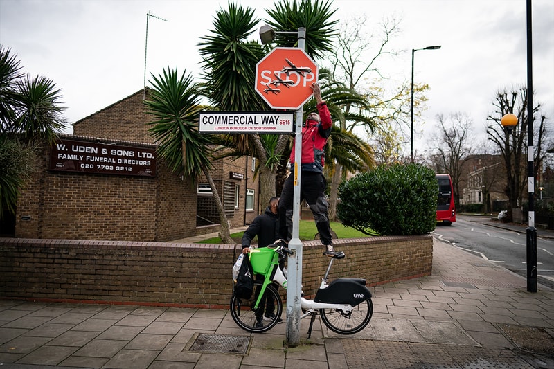 バンクシーの新作が公表から1時間もたたずに盗まれる banksy new artwork stolen londons