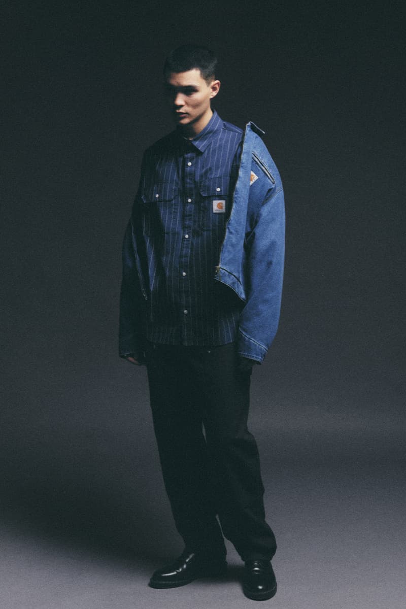 カーハート WIP 2024年春夏プレコレクション Carhartt WIP SS24 Pre-Collection Highlights Key Essentials release info archetypal silhouettes hickory stripe denim polyotton structurees active jacekt in dearborn canvas chore jackets