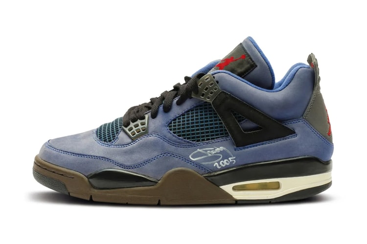 エミネムの直筆サイン入り Air Jordan 4 “Encore” がオークションに出品