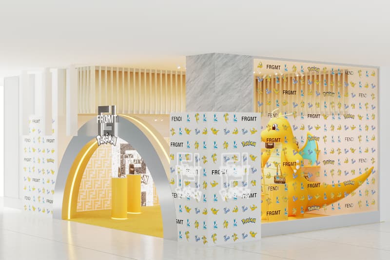 フェンディ x フラグメント x『ポケモン』コレクションの期間限定ポップアップが開催 FENDI x FRGMT x POKÉMON collab collection pop-up info Hiroshi Fujiwara  fragment design 