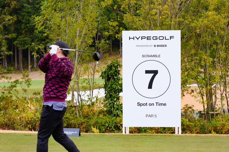 40周年を迎えた G-SHOCK の特大ウォッチが今年もHypegolf Invitationalの輝くシンボルに