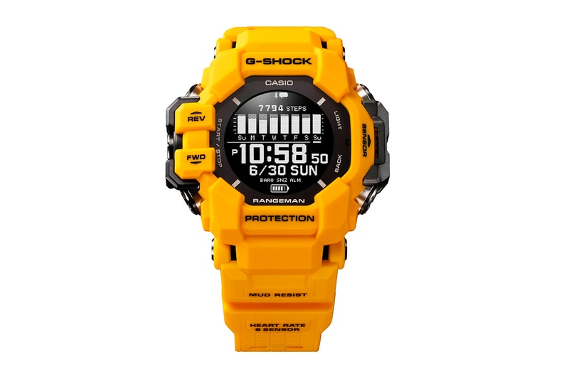 Gショックから心拍計とGPS機能を搭載した新作ウォッチを発売 g shock RANGEMAN GPR-H1000 release info