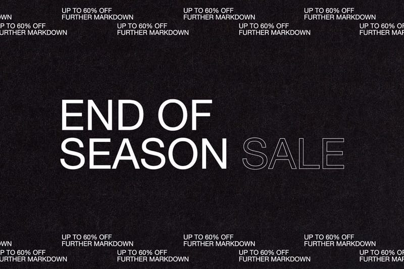 HBX で2023年のエンド・オブ・シーズンセールが開催中