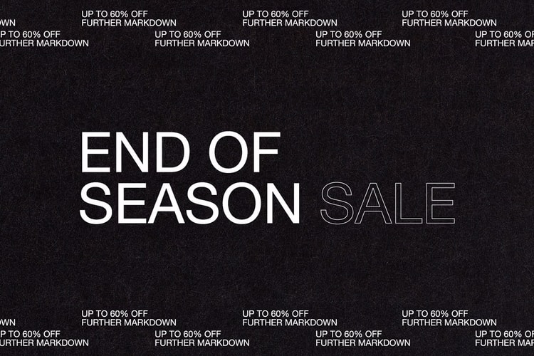 HBX で2023年のエンド・オブ・シーズンセールが開催中