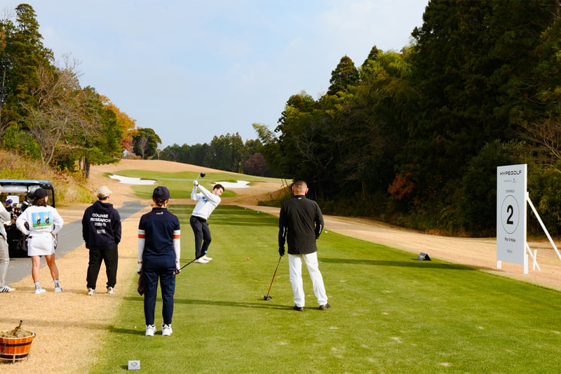 Hypegolf Invitational のラウンドに現れた Maison Mumm のラグジュアリーな1杯