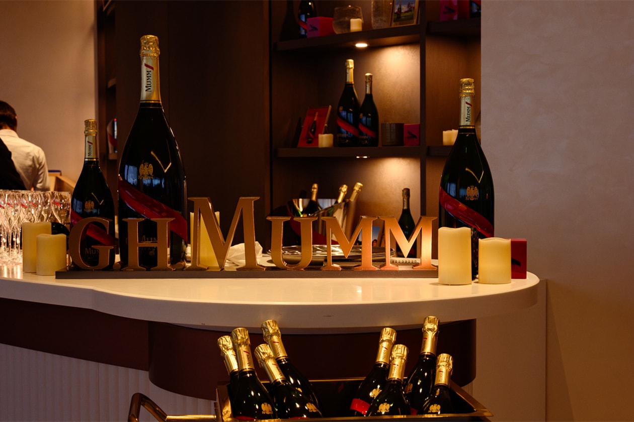 Hypegolf Invitational のラウンドに現れた Maison Mumm のラグジュアリーな1杯