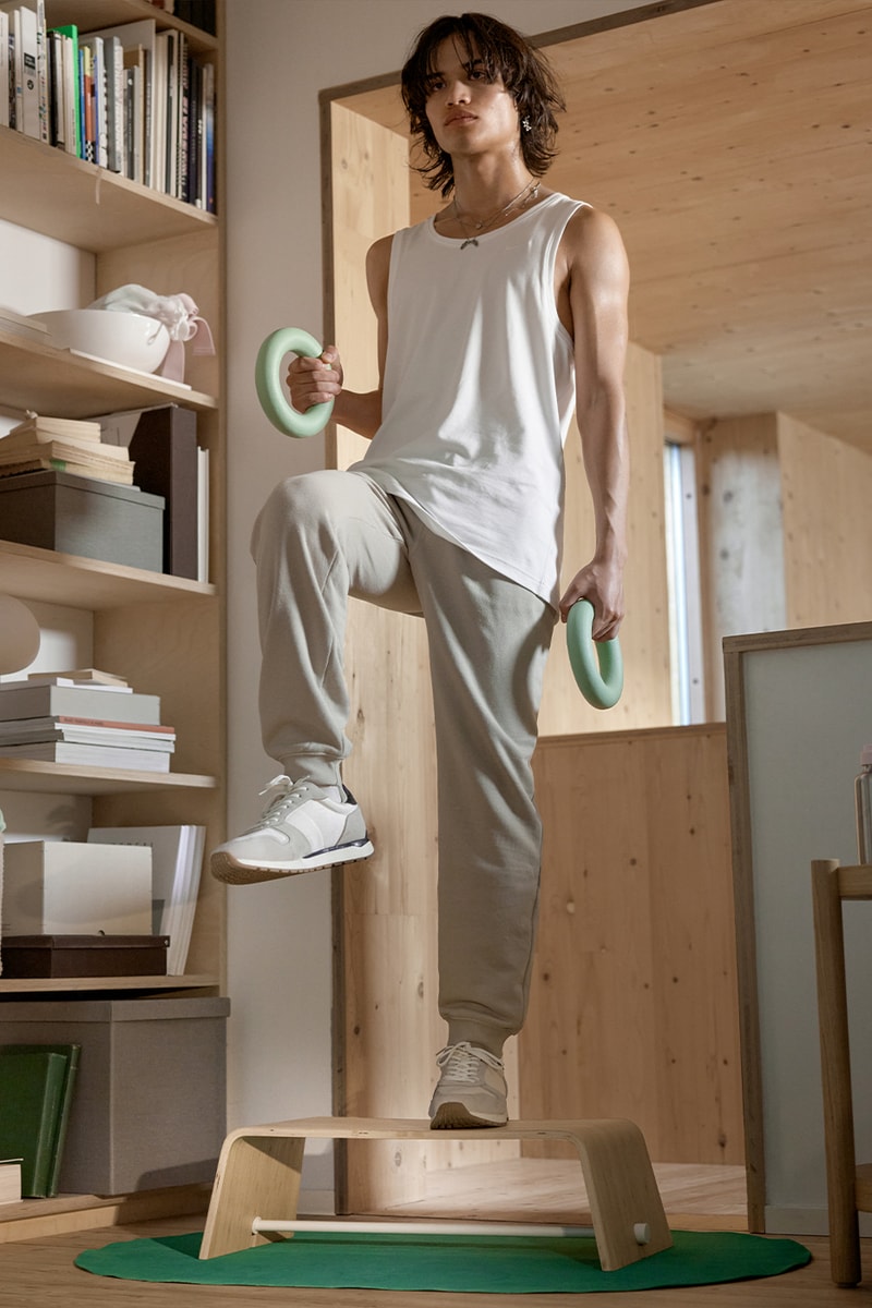 イケアから初となるスポーツコレクション ダルジエンが登場 IKEA Launches First-Ever Sports Collection DALJIEN sports equipment weights multiuse training and storage bench, bamboo step board, 6lb weight set, portable waterproof Bluetooth speaker, compact air purifier, and more. swedish home furniture