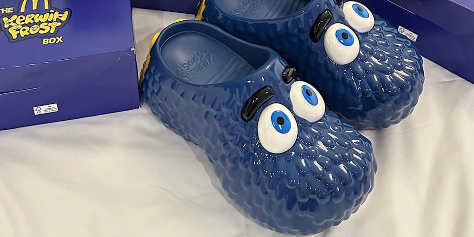 カーウィン・フロストとマクドナルドのコラボクロッグサンダルが登場 