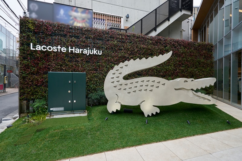 ラコステがブランド初の“コネクト”をテーマにした新店舗を東京・原宿にオープン Lacoste Harajuku store grand open info
