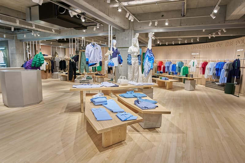 ラコステがブランド初の“コネクト”をテーマにした新店舗を東京・原宿にオープン Lacoste Harajuku store grand open info