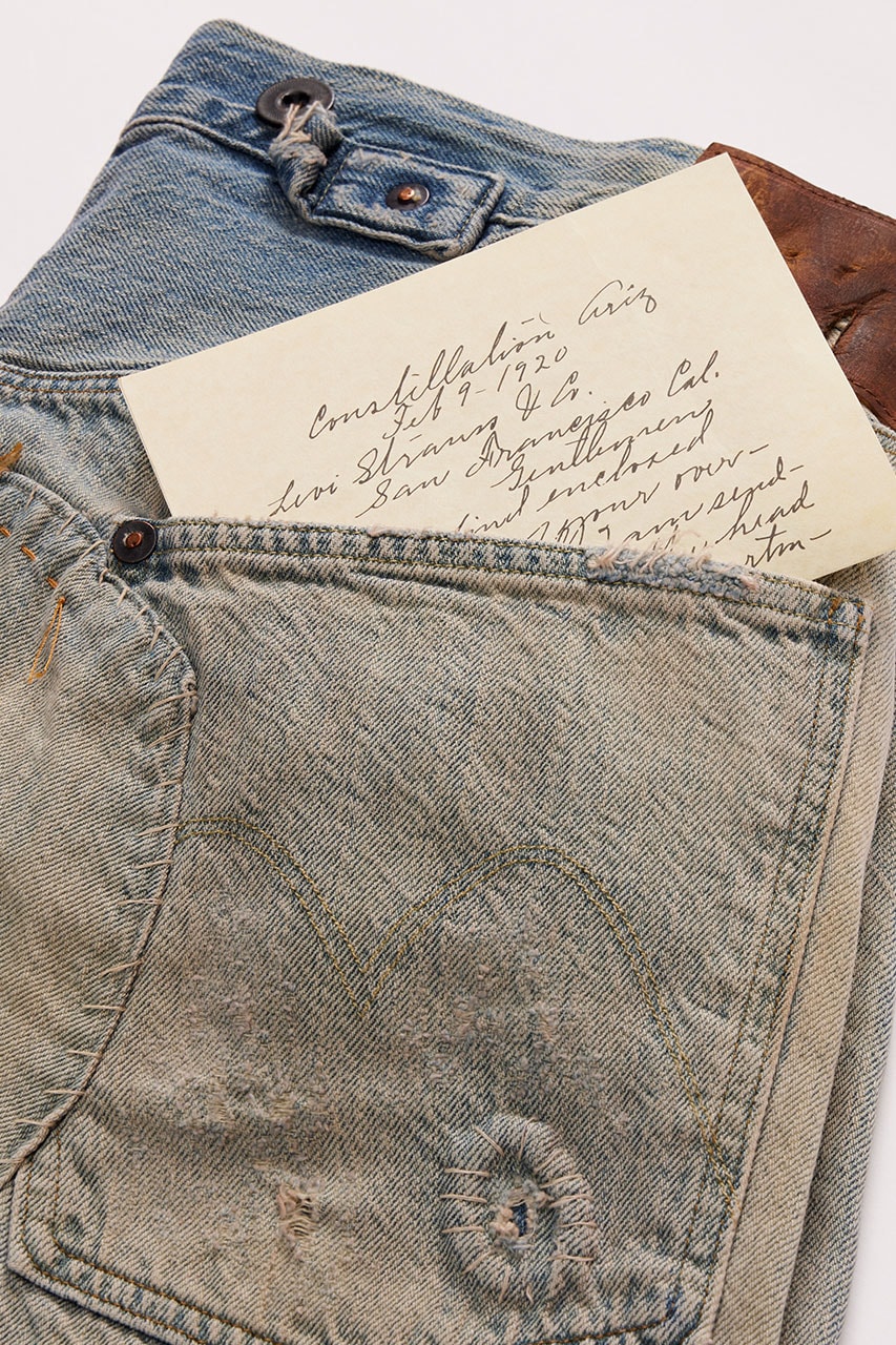 Levi’s® Vintage Clothing から1917年頃の貴重な初期アーカイブを再現したホーマー・キャンベル 501® が登場