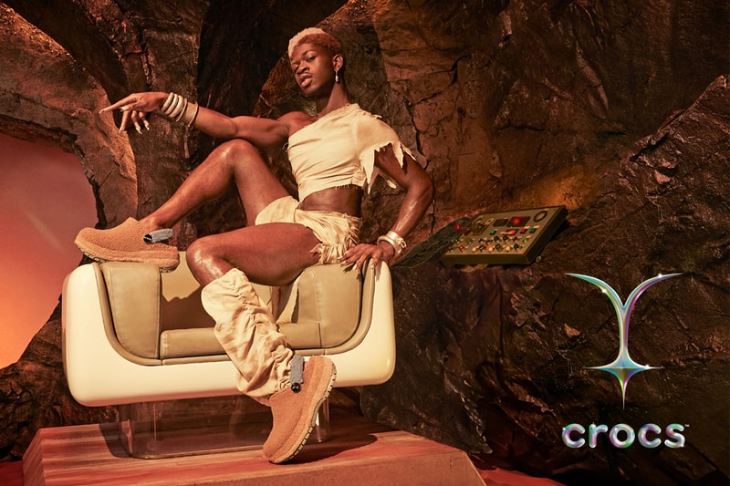 クロックスからリル・ナズ・X とのコラボレーションモデルが登場 Lil Nas X x Crocs™Sherpa Mega Crush Clog release info