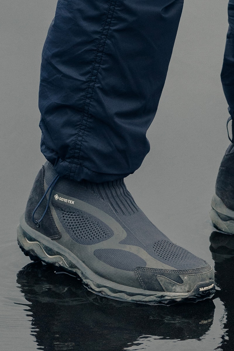 ミズノとノンネイティブのコラボモデル ウェーブ ムジン TL ミッド GTXの新色が登場 nonnative x Mizuno WAVE MUJIN TL MID GTX "Black"GORE-TEX Release Info 