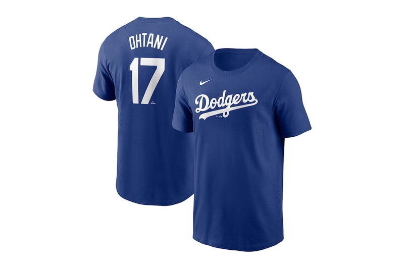 大谷翔平選手の LAドジャース公式ユニフォームが予約開始 Shohei Ohtani's Los Angeles Dodgers Jersey Is Available for Pre-Order mlb major league baseball la nike joe kelly fanatics
