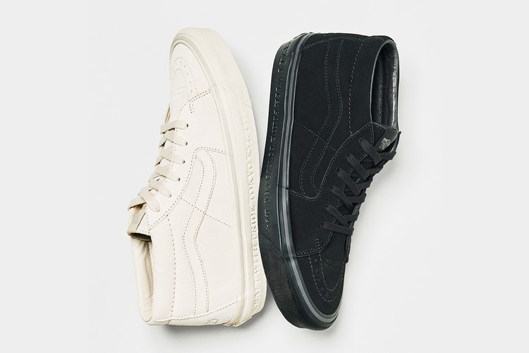 NEIGHBORHOOD x Vans からスウェードレザーの Sk8-Mid が登場
