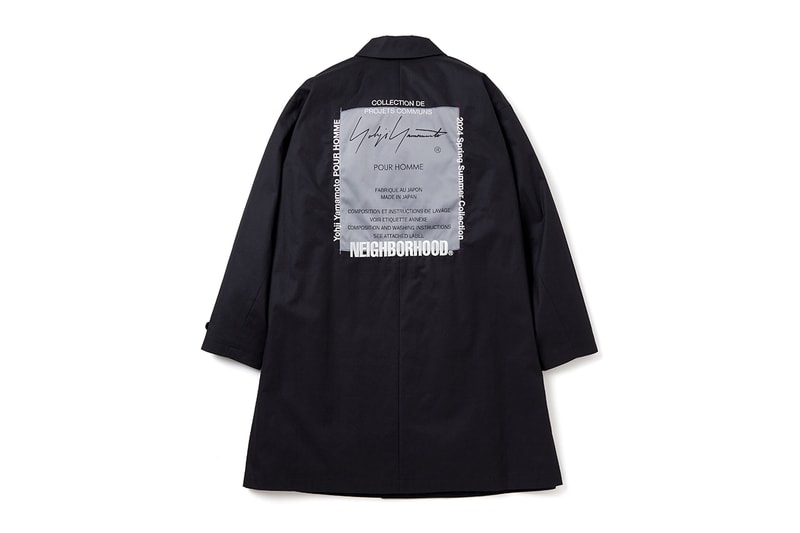 ネイバーフッド x ヨウジヤマモト プールオムによるコラボコレクション第2弾がローンチ NEIGHBORHOOD x Yohji Yamamoto POUR HOMME 2024 spring summer collection release info