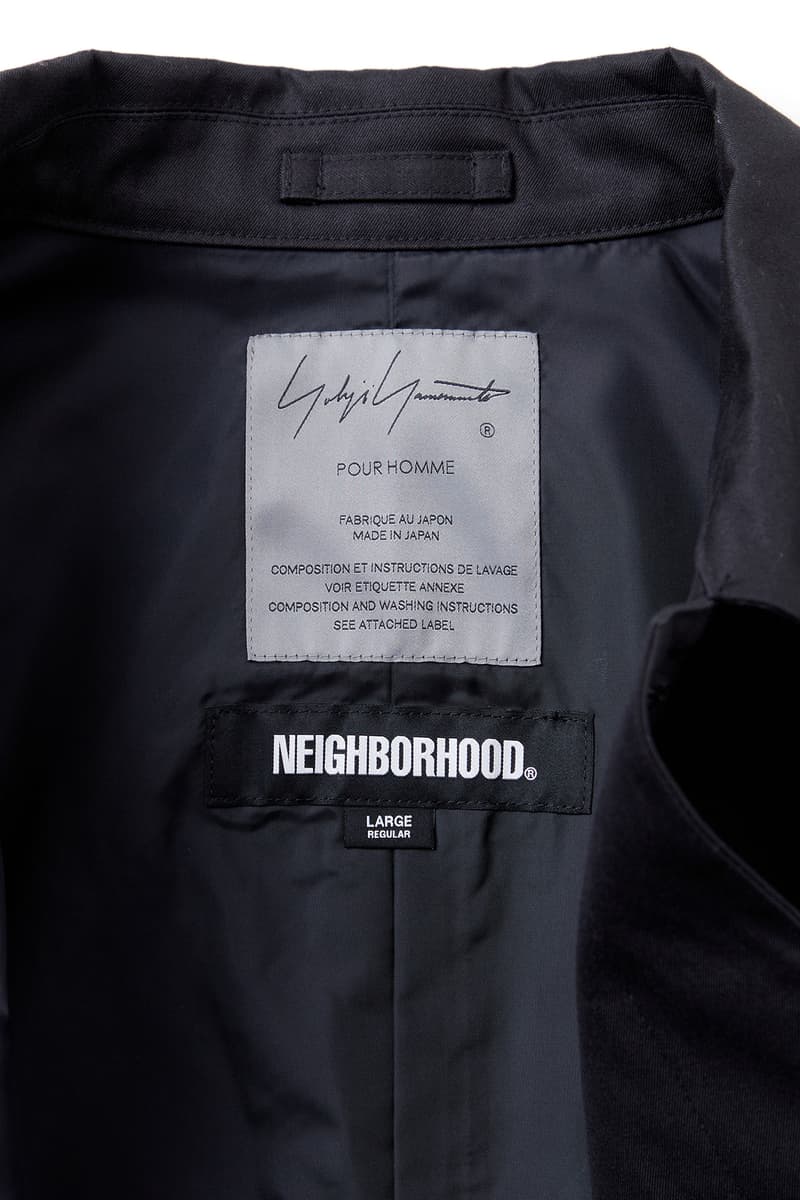 ネイバーフッド x ヨウジヤマモト プールオムによるコラボコレクション第2弾がローンチ NEIGHBORHOOD x Yohji Yamamoto POUR HOMME 2024 spring summer collection release info