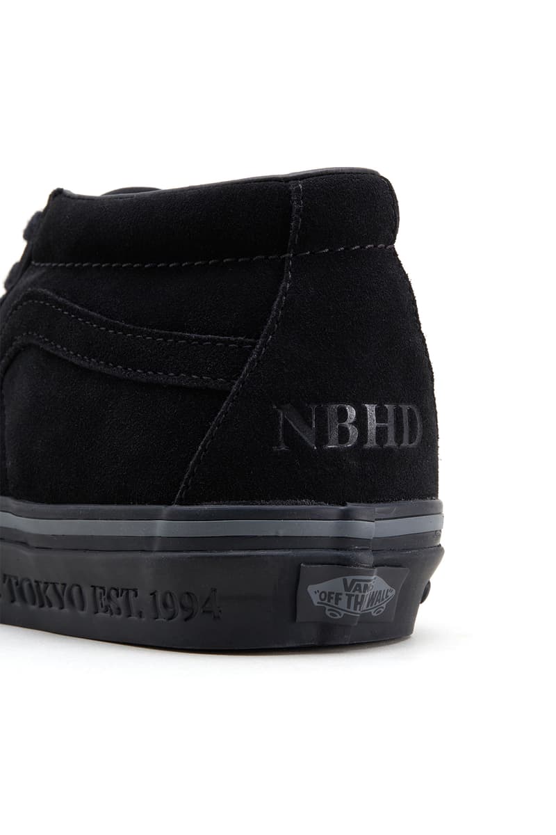 ネイバーフッド x ヴァンズからスウェードレザーの Sk8-Mid が登場 NEIGHBORHOOD x Vans Sk8-Mid 83 DX 2023 fall winter release info