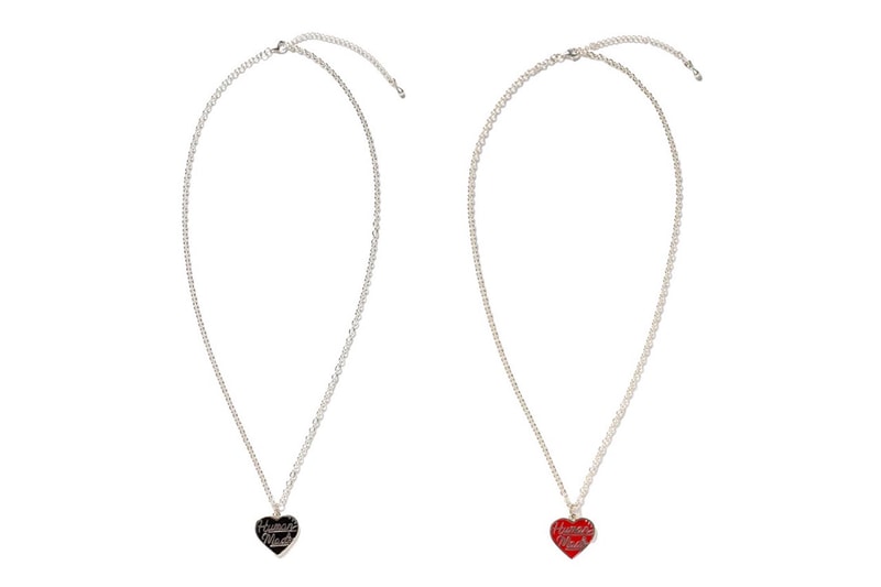 ヒューマン メイドからホリデーシーズンにぴったりなシルバーアクセサリーが登場 nigo human made season 26 Heart motif silver accessory release info