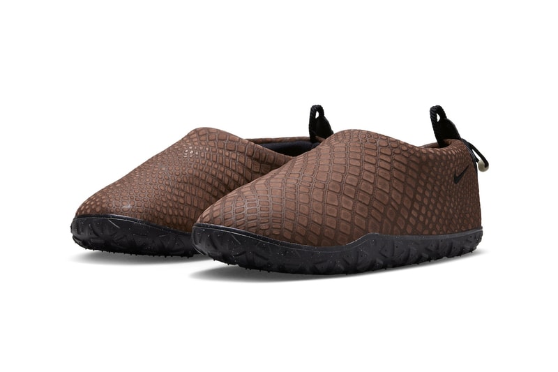 ナイキ ACG エア モックに新色 “カカオ ワウ” が登場 Official Look at the Nike ACG MOC Premium "Cacao Wow"  Cacao Wow/Black-Cacao Wow-Black FV4571-200 slippers clogs moccasins early january 2024 release date swoosh