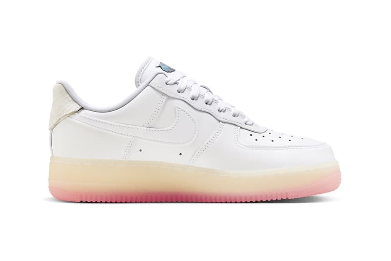 ナイキから七色に輝くシルバースウッシュの新作エアフォース1 “チャイニーズニューイヤー”が登場 Nike Air Force 1 Low Chinese New Year FZ5741-191 White/Photon Dust-Pale Vanilla-Pink spring 2024 year of the dragon celebration 