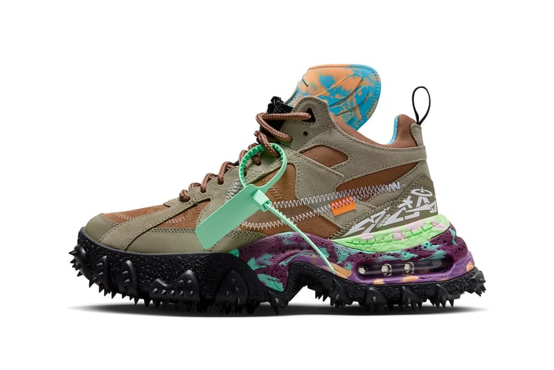 オフホワイト™ x ナイキ エアテラフォーマから新たに2カラーがお目見え Off-White™ Nike Air Terra Forma Archaeo Brown Mantra Orange Release info store list buying guide photos price DQ1615-800 DQ1615-200