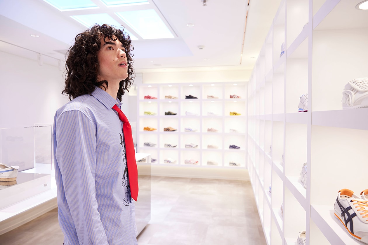 オニツカタイガーが初の体験型ストアを東京・銀座にオープン ONITSUKA TIGER GINZA RED CONCEPT STORE open info ASTRO BOY, CONAN GRAY, KANG SEULGI, GULF KANAWUT,