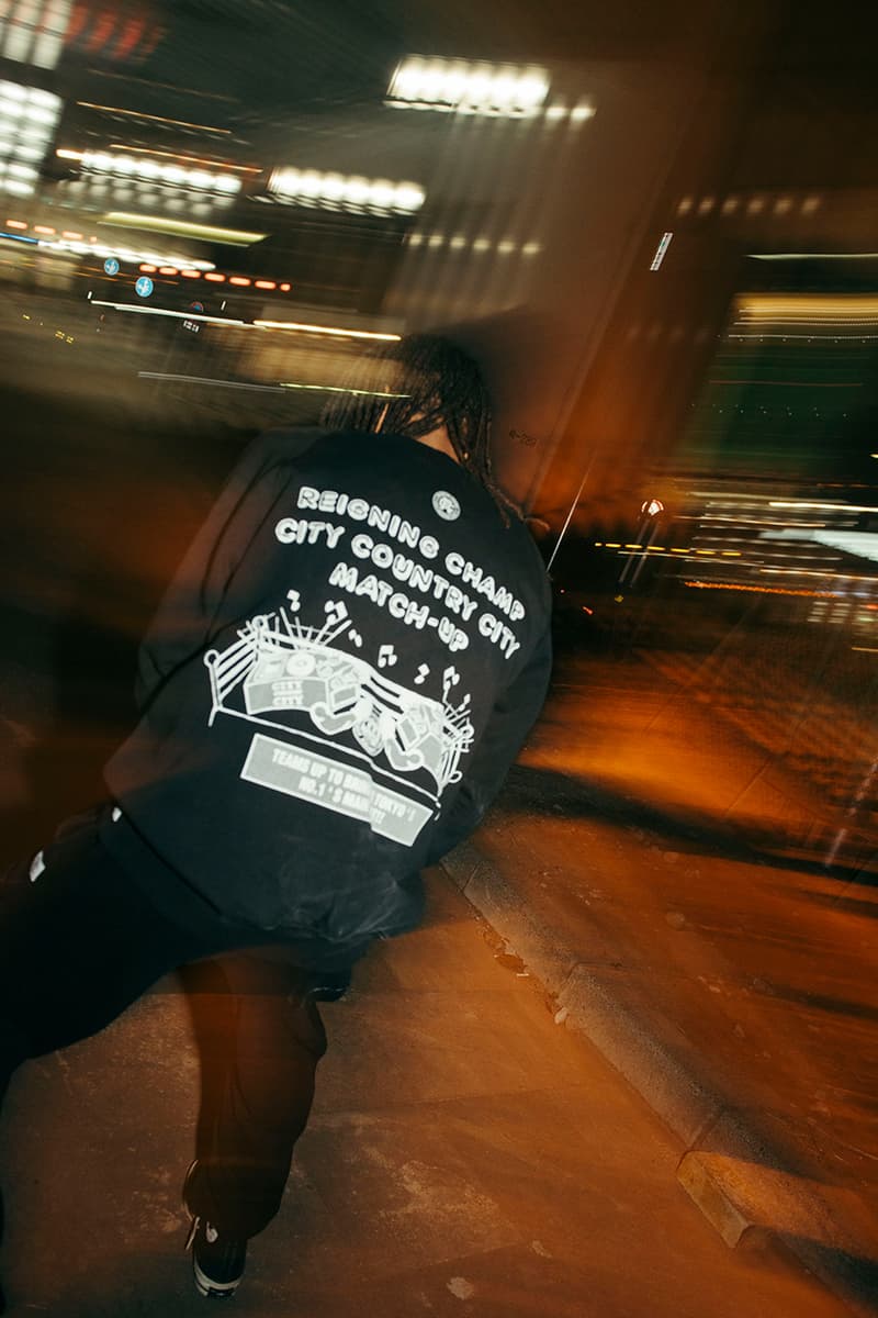 レイニングチャンプがシティーカントリーシティーとの初のコラボレーションを発表 reigning champ city country city collab collection release info