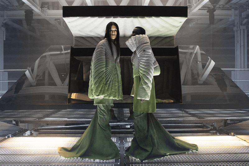 モンクレールがリックオウエンスとのコラボコレクションを発売 Rick Owens Moncler Fall Winter 2023 Collection menswear womenswear 70th anniversary